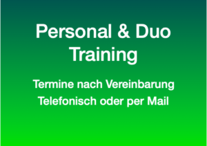 Personal & Duo Training